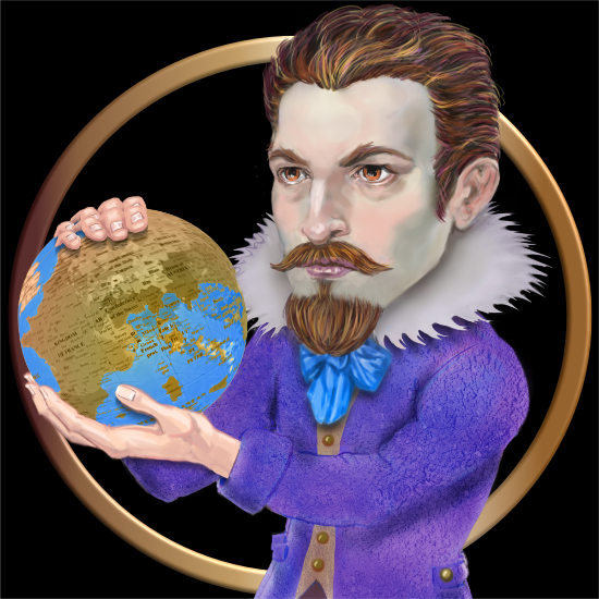 Kepler determining the world was round