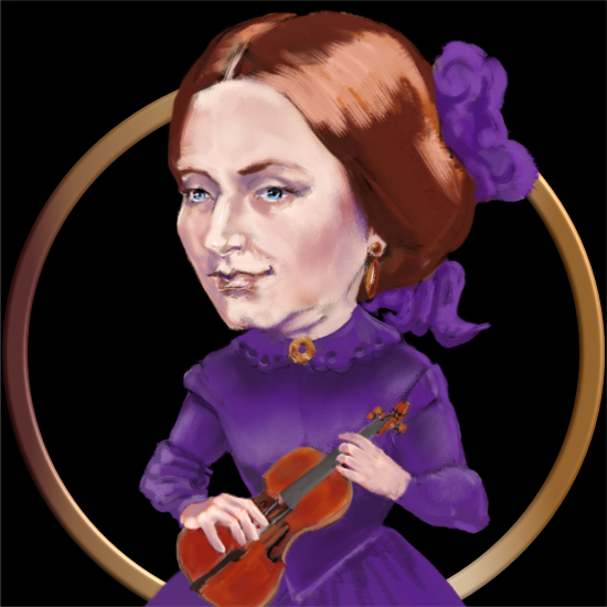 Clara Schuman famous violinist, composer